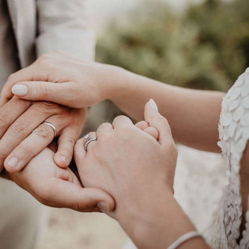 Exchanging vows