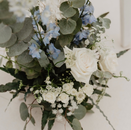 White flowers